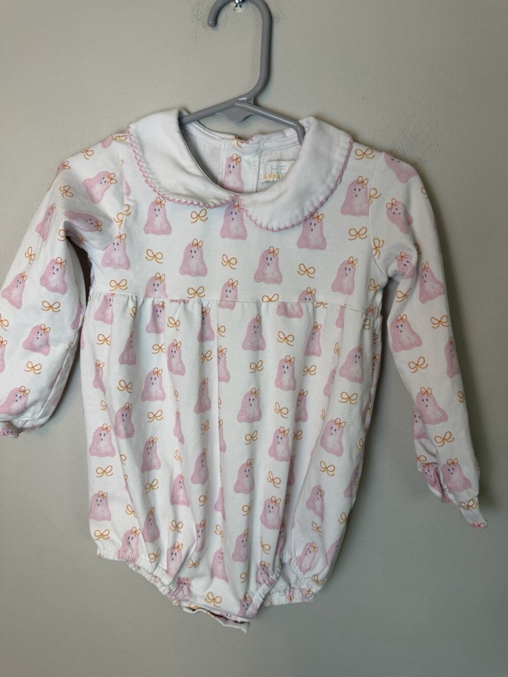 The Oaks Apparel Baby Girls Pima Cotton Halloween Bubble 18-24 Months